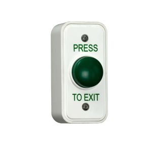 Exit_Button_Narrow_Access_Control_Green_Dome_REX100